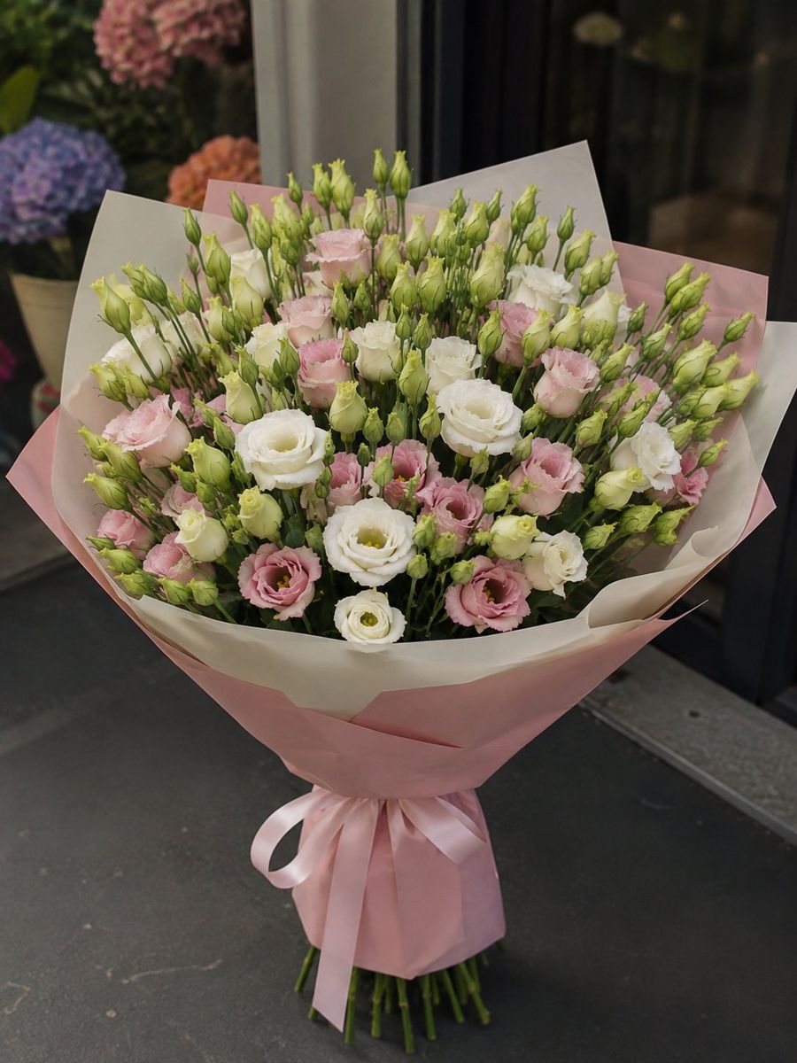 Lisianthus — eleganță discretă, recunoștință
