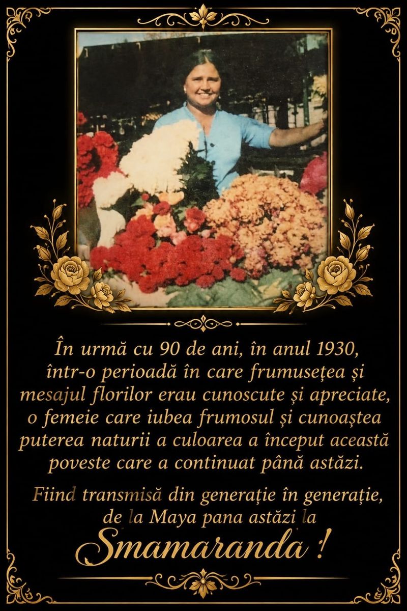 Maya, florăreasa care a început povestea în 1930